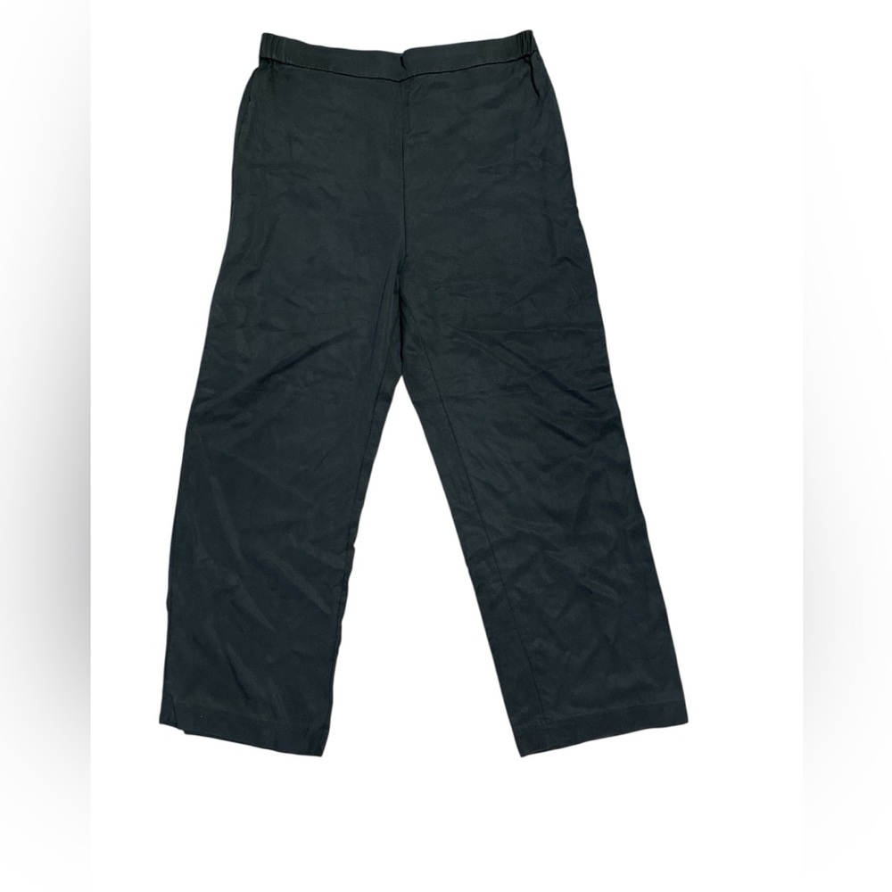 COS Black 100% Lyocell Pull on Wide Leg Pants